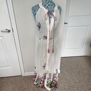 Floral Halter Maxi Dress
